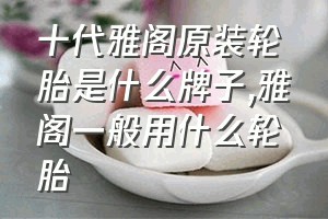 十代雅阁原装轮胎是什么牌子（雅阁一般用什么轮胎）