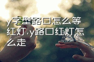 y字型路口怎么等红灯（y路口红灯怎么走）