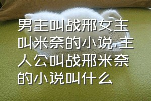 男主叫战邢女主叫米奈的小说（主人公叫战邢米奈的小说叫什么）