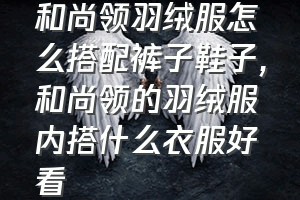 和尚领羽绒服怎么搭配裤子鞋子（和尚领的羽绒服内搭什么衣服好看）