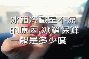 冰箱冷藏室不凉的原因（冰箱保鲜一般是多少度）