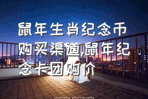 鼠年生肖纪念币购买渠道（鼠年纪念卡团购价）