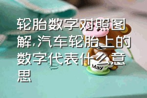 轮胎数字对照图解（汽车轮胎上的数字代表什么意思）